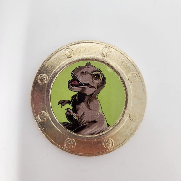 Frankford Candy Jurassic World Surprise Coin - Tyrannosaurus Rex - Picture 1 of 3